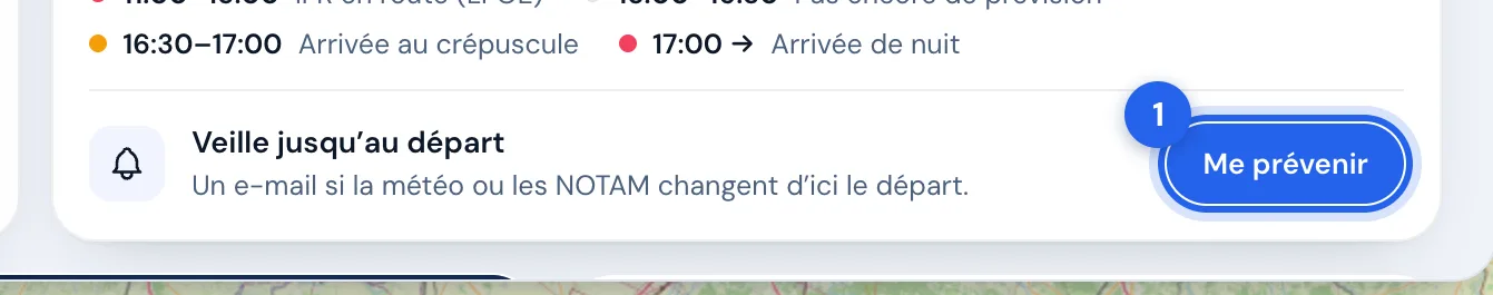 La veille jusqu’au départ, au pied de « Quand partir ».